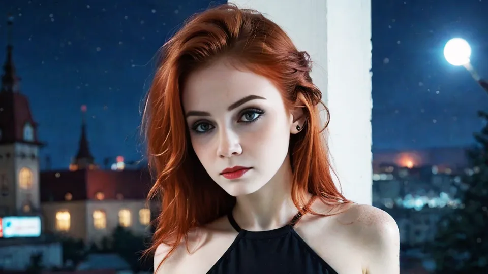 Mila Droskavo in der Stadt