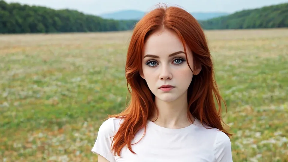 Mila Droskavo auf der Wiese