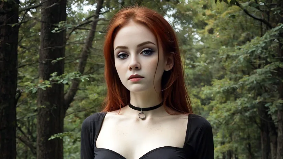 Mila Droskavo im Wald